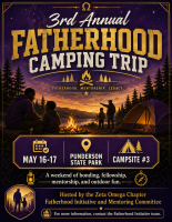 3rd Annual Fatherhood Camping Trip